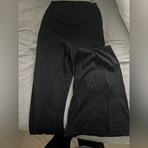 aerie crossover flare leggings